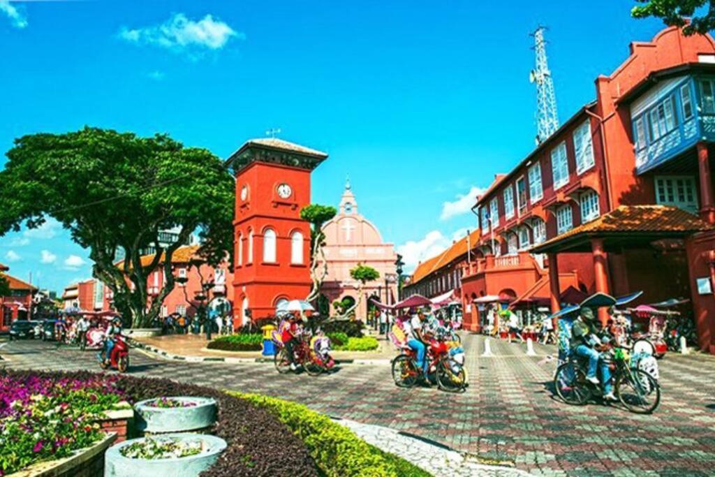 [New!] Jonker Street Loft 3BR Melaka 10PAX Appartement Buitenkant foto